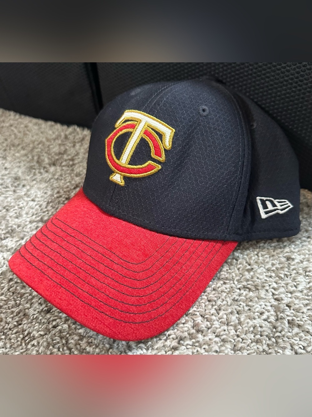 New Era 39Thirty Minnesota Twins Flex Fix Baseball Hat Size Medium-Large